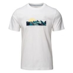 T-shirt Elbrus Erfaring. Białe t-shirty męskie ELBRUS, na lato, l, bez wzorów, z bawełny, klasyczne, bez kołnierzyka. Za 81.71 zł.