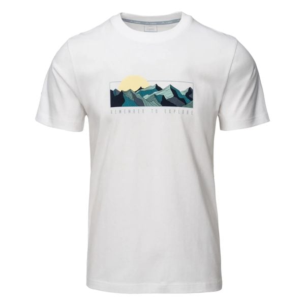T-shirt Elbrus Erfaring. Białe t-shirty męskie ELBRUS, na lato, l, bez wzorów, z bawełny, klasyczne, bez kołnierzyka. Za 93.44 zł.