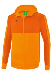 Kurtka treningowa z kapturem Erima Six Wings. Brązowe kurtki męskie Erima, m, bez wzorów, z bawełny, sportowe, z kapturem. Za 252.50 zł.