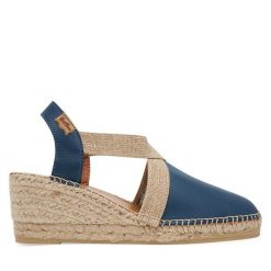 Espadryle Toni Pons. Niebieskie sandały damskie Toni Pons, bez wzorów, bez obcasa, bez zapięcia. Za 249.99 zł.