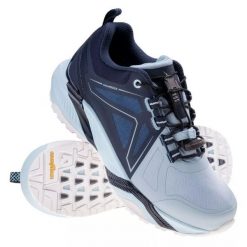 Buty Elbrus Omelio Wp Gr W 92800490737 niebieskie. Niebieskie obuwie sportowe damskie bez wzorów, z materiału. Za 495.46 zł.