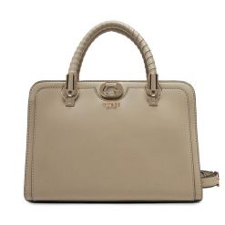 Torebka Guess. Brązowe torebki do ręki damskie Guess, z aplikacjami, klasyczne, bez dodatków. Za 369.99 zł.