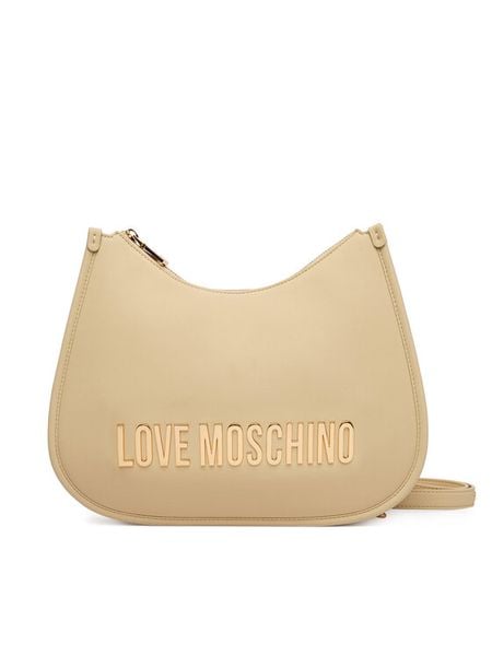 LOVE MOSCHINO Torebka JC4021PP1OKD0129 Beżowy. Brązowe torebki do ręki damskie Love Moschino, bez wzorów, ze skóry, bez dodatków. Za 1,009.00 zł.