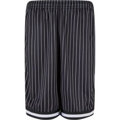 Męskie Szorty Z Siateczki W Paski. Białe krótkie spodenki sportowe męskie Urban Classics, m, bez wzorów, trekkingowe. Za 122.99 zł.