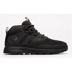 Buty trekkingowe męskie Timberland TB1A5UWW001. Czarne trekkingi męskie Timberland, na zimę, za kostkę, trekkingowe. Za 539.00 zł.