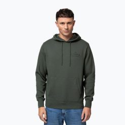 Bluza męska Pitbull Sampson Hooded Sweatshirt. Zielone bluzy męskie PITBULL, m, bez wzorów, z bawełny, bez kaptura. Za 199.99 zł.