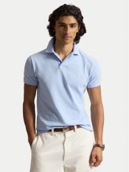 Polo Ralph Lauren Polo 710536856513 Niebieski jasny Regular Fit. Niebieskie koszulki polo męskie Polo Ralph Lauren, l, bez wzorów, z bawełny, bez ramiączek. Za 599.99 zł.