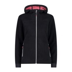 Bluza damska z kapturem CMP. Szare bluzy damskie CMP, bez wzorów, z kapturem. W wyprzedaży za 316.85 zł.