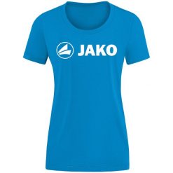 Koszulka Jako Promo. Niebieskie koszulki sportowe męskie Jako, bez wzorów, z bawełny, bez kołnierzyka, bez ramiączek, do piłki nożnej. Za 147.50 zł.