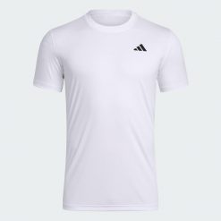 Koszulka Club Tennis Climacool. Białe koszulki sportowe męskie Adidas, xl, bez wzorów, bez kołnierzyka, bez ramiączek, tenisowe, climacool (adidas). Za 149.00 zł.