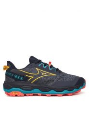Mizuno Buty do biegania Wave Mujin 11 J1GJ2570 Czarny. Czarne buty sportowe męskie Mizuno, z materiału, bez zapięcia, do biegania. Za 549.99 zł.