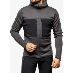 Bluza polarowa męska Berghaus MTN Guide MW Hoody. Szare bluzy męskie Berghaus, m, bez wzorów, z polaru, bez kaptura, narciarskie. Za 492.99 zł.
