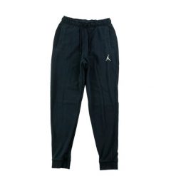 Second life - Spodnie dresowe męskie Team Dry Air Fleece Pant - Stan dobry. Czarne spodnie sportowe męskie Jordan, m, bez wzorów, z dresówki, do biegania. Za 138.16 zł.
