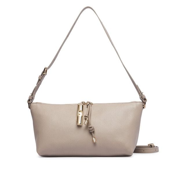 Torebka Furla. Brązowe torebki do ręki damskie Furla, bez wzorów, klasyczne, bez dodatków. Za 1,219.00 zł.