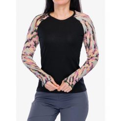 Bluza termoaktywna damska Mons Royale Bella LS. Czarne bluzy damskie Mons Royale, xs, bez wzorów, bez kaptura. Za 324.99 zł.