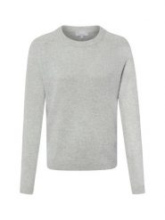 Marie Lund bluzka z czystego kaszmiru Kobiety Kaszmir (100%) szary, S. Szare bluzki damskie Marie Lund, s, bez wzorów, z kaszmiru, bez kołnierzyka, bez ramiączek. Za 649.95 zł.