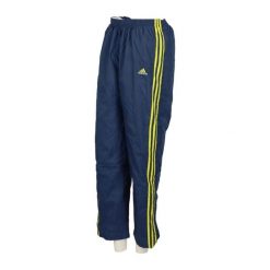 Second life - Spodnie dresowe męskie breakaway Y2K - Jak nowy. Niebieskie spodnie sportowe męskie Adidas, l, bez wzorów, z dresówki, do biegania. Za 186.06 zł.