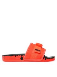Adidas Klapki Pouchylette W GY1009 Pomarańczowy. Brązowe obuwie sportowe damskie Adidas, bez wzorów, z materiału. Za 349.99 zł.