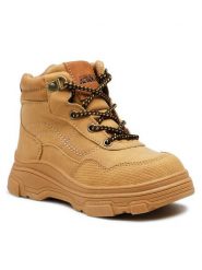 Action Boy Trapery AVO-326-003 Brązowy. Brązowe buty zimowe chłopięce Action Boy, bez wzorów, ze skóry, bez zapięcia. Za 139.99 zł.