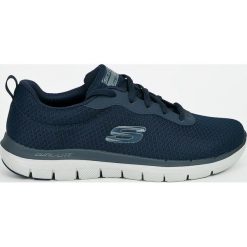 Skechers - Buty NVY. Szare buty sportowe męskie Skechers, z materiału. W wyprzedaży za 199.90 zł.