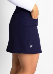 Damska spódnica golfowa Ellerston – Wysoki stan, plisowana, performance. Czarne spódnice damskie FLAIRWAY GOLF, s, bez wzorów, eleganckie, z podwyższonym stanem. Za 298.00 zł.