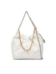 Tory Burch Torebka Fleming 164022 Biały. Białe torebki do ręki damskie Tory Burch, bez wzorów, ze skóry, bez dodatków. Za 2,699.00 zł.