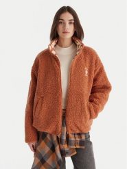 Billabong Kożuch EBJJK00169 Brązowy Regular Fit. Brązowe płaszcze damskie Billabong, xs, bez wzorów, z syntetyku, bez kaptura. Za 739.99 zł.