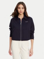 Guess Bluza V5YL08 KCX42 Granatowy Regular Fit. Niebieskie bluzy damskie Guess, m, z aplikacjami, z syntetyku, bez kaptura. Za 299.99 zł.