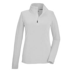 Damski polar Killtec KSW 62. Białe bluzy sportowe damskie KILLTEC, bez wzorów, z polaru, bez kaptura, narciarskie. Za 212.00 zł.