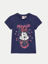 Original Marines T-Shirt DFPV3033CF Granatowy Regular Fit. Niebieskie t-shirty i topy dla dziewczynek Original Marines, bez wzorów, z bawełny, bez ramiączek. Za 49.99 zł.