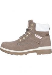 Wysokie buty damskie Whistler Enyea. Brązowe obuwie sportowe damskie Whistler, bez wzorów, z gumy, do biegania. Za 258.50 zł.