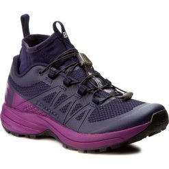 Buty SALOMON - Xa Enduro W 392419 20 G0 Evening Blue/Grape Juice/Black. Niebieskie obuwie sportowe damskie Salomon, z materiału. W wyprzedaży za 409.00 zł.