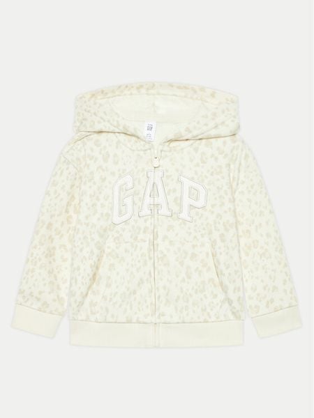 Gap Bluza 635280-00 Beżowy Regular Fit. Brązowe bluzy dla dziewczynek GAP, bez wzorów, z bawełny, bez ramiączek, bez kaptura. Za 99.99 zł.