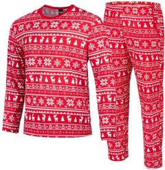 Piżama męska świąteczna HPM017 Heyo L. Bokserki męskie HEYO, l, bez wzorów. Za 89.25 zł.