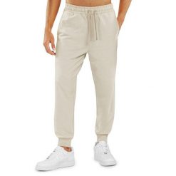 Spodnie dresowe Lifestyle męskie SIROKO Sand. Brązowe spodnie sportowe męskie SIROKO, m, bez wzorów, z bawełny, na fitness i siłownię. W wyprzedaży za 84.00 zł.