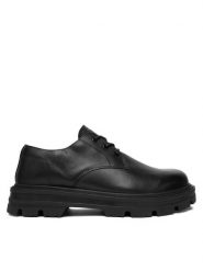 Guess Półbuty FMFGAR LEA13 Czarny. Czarne półbuty na co dzień męskie Guess, ze skóry, bez zapięcia. Za 539.99 zł.