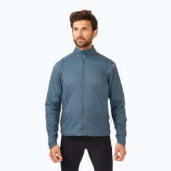Kurtka softshell męska Rab VR Cinder. Niebieskie kurtki sportowe męskie RAB, m, bez wzorów, z softshellu, trekkingowe. Za 779.99 zł.