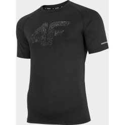 Koszulka treningowa męska TSMF210 - głęboka czerń. Koszulki sportowe męskie 4f. Za 99.99 zł.