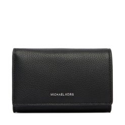 Portfel MICHAEL Michael Kors. Czarne portfele damskie MICHAEL Michael Kors, bez wzorów. Za 589.99 zł.