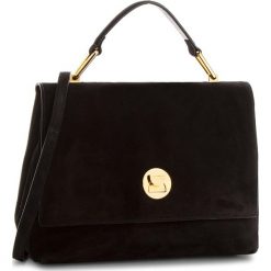 Torebka COCCINELLE - CD1 Liya Suede E1 CD1 18 01 01 Noir/Noir 001. Czarne torby na ramię damskie marki Coccinelle. W wyprzedaży za 1,199.00 zł.