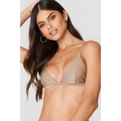 FAYT Top od bikini Kelvin - Brown,Beige. Bikini damskie marki FAYT. W wyprzedaży za 44.97 zł.