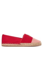 Tommy Hilfiger Espadryle Script Crochet Espadrille FW0FW09502 Czerwony. Czerwone espadryle damskie Tommy Hilfiger, bez wzorów, z materiału, bez obcasa, bez zapięcia. Za 369.99 zł.