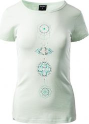 Damska Koszulka Z Krótkim Rękawem Lady Aria sleet/black rozmiar S. Czarne t-shirty damskie HITEC, s, bez wzorów, bez kołnierzyka. Za 34.34 zł.