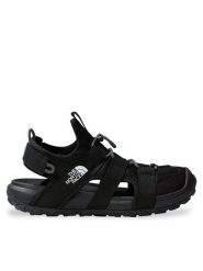 The North Face Sandały Explore Camp NF0A83NLKX71 Czarny. Czarne sandały męskie The North Face, z materiału, bez zapięcia. Za 349.99 zł.