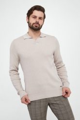 Sweter męski Sachar JOOP!. Swetry przez głowę męskie JOOP!, m, bez wzorów, bez kołnierzyka. W wyprzedaży za 527.20 zł.