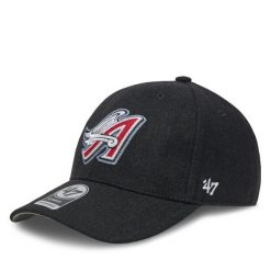 Czapka z daszkiem 47 Brand. Czarne czapki i kapelusze damskie 47 Brand, bez wzorów. Za 129.99 zł.
