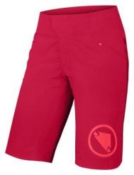 Spodenki rowerowe damskie Endura Singletrack Lite Short Std W. Czerwone szorty sportowe damskie ENDURA, l, bez wzorów, z materiału, sportowe, na fitness i siłownię. Za 369.99 zł.