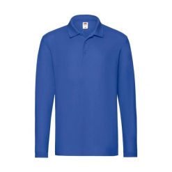 Koszulka polo z długim rękawem Fruit of the Loom Premium. Zielone bluzki z długim rękawem męskie Fruit of the Loom, m, bez wzorów, z bawełny, eleganckie, bez kołnierzyka. Za 72.25 zł.