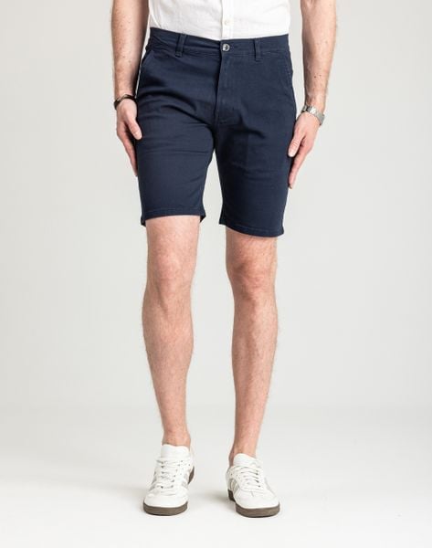 Męskie Spodenki Marcus Gerry Chino Shorts Dk. Navy 19-200266-7050. Niebieskie szorty męskie MARCUS, m, bez wzorów. Za 99.99 zł.