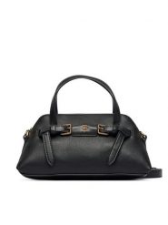 Tommy Hilfiger Torebka Th Buckle Mini Tote AW0AW19034 Czarny. Czarne torebki do ręki damskie Tommy Hilfiger, bez wzorów, ze skóry, bez dodatków. Za 529.99 zł.